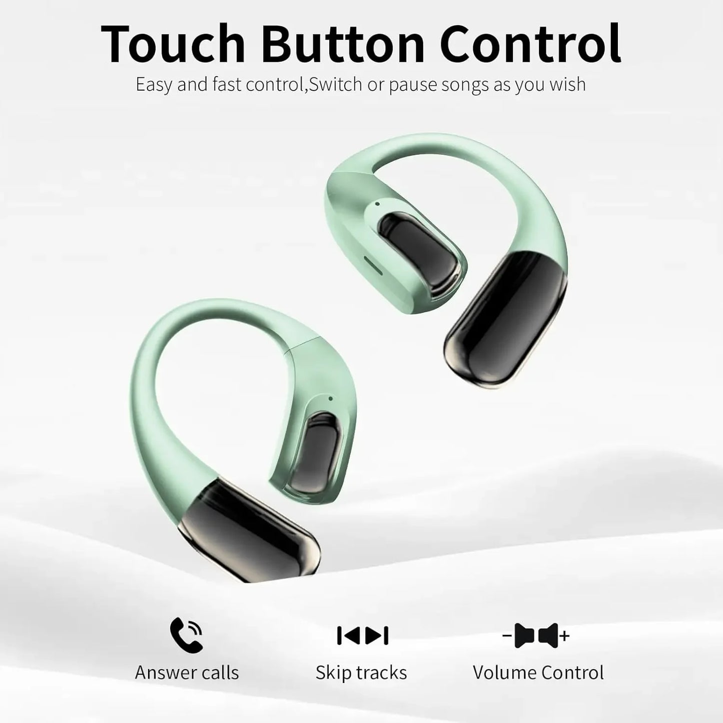 ZZLOVE J20 New True Wireless In Ear Music Earbuds Bluetooth 6.0 Gaming Earbuds Video TWS HIFI Dolby Bass 9D Stereo HD Call Earbuds Suitable for Android Phone Sports Earbuds Smart Earbuds Valentine's Day Gift