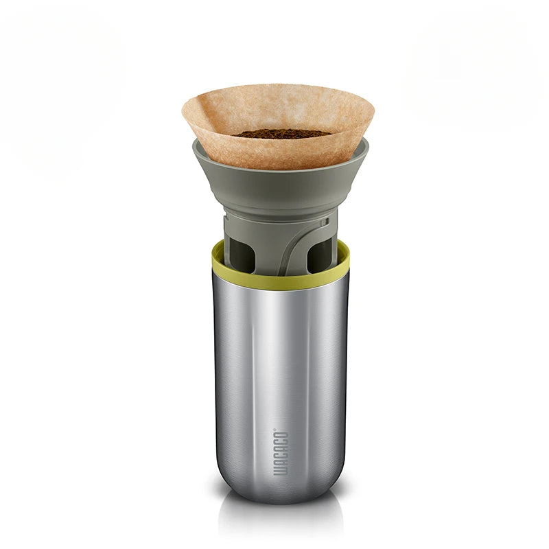 Then join hands to make coffee pot American drip camping outdoor coffee portable equipment coffee utensils