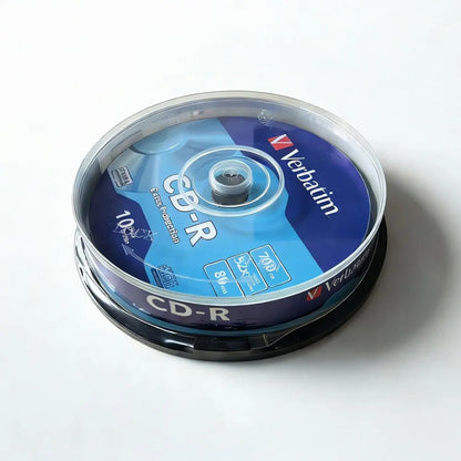 Verbatim CD-R Disc Blank Empty CD Disk CDR Discs 80min 700MB 52X 10Pack