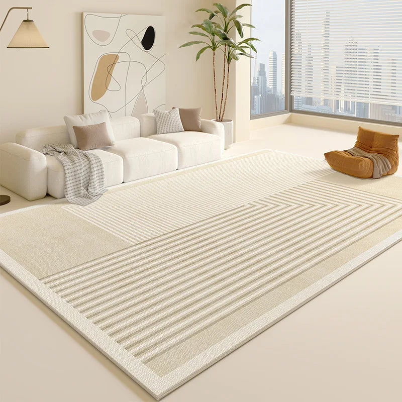 New autumn and winter Dutch velvet living room carpet cream living room carpet full bedroom bedside blanket