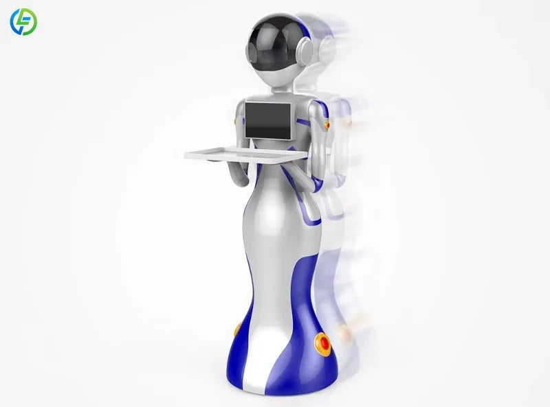 Customized Fully Automatic Inteligient Food Delivery Robot Commercial Hotel Restaurant Robot Food Machine