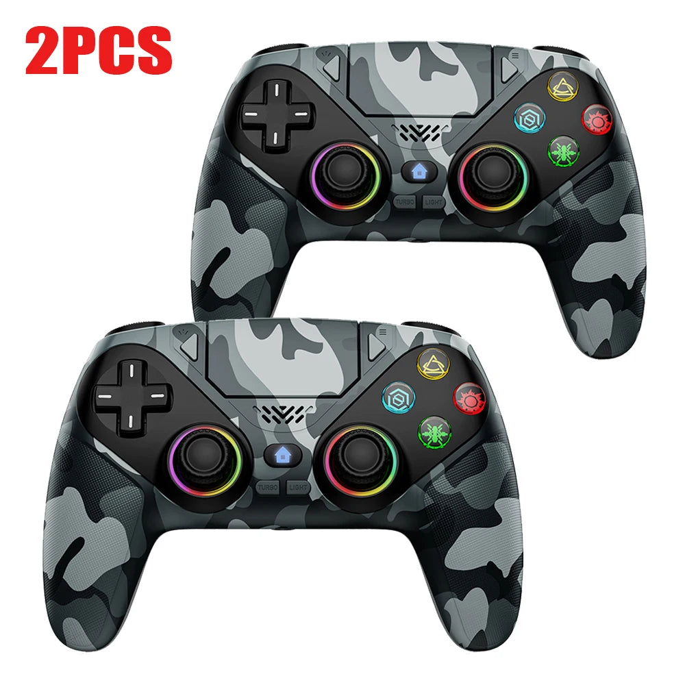 RGB Wireless Gamepad,For Playstation 5/PS5 Controller,With Turbo Dual Sense Vibrate Programming 3D Gaming Controller Console