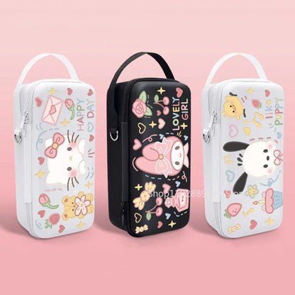 Suitable for Switch 2 Storage Bag. NS/OLED Large-capacity Console Storage with Built-in Stand for Holding Chargers