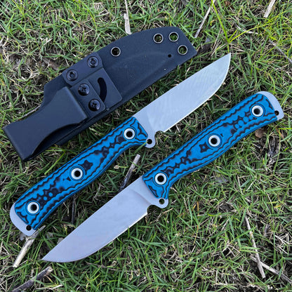 New Outdoor Camping Fixed Knife VG10 Steel High Hardness Camping Hiking Fishing Convenient Tool