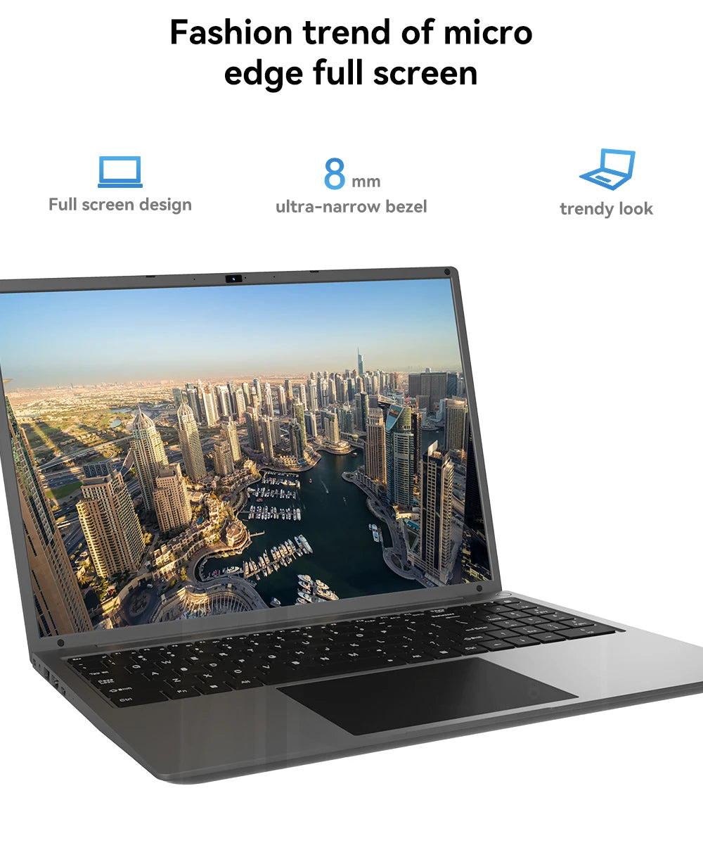 16 Inch Laptop Intel Core I5-1240P CPU 2.5K IPS Display Windows 11 Notebook Portable Business Laptop 16GB RAM 512GB/ 1TB ROM For Student, Business, USA Local Shipping