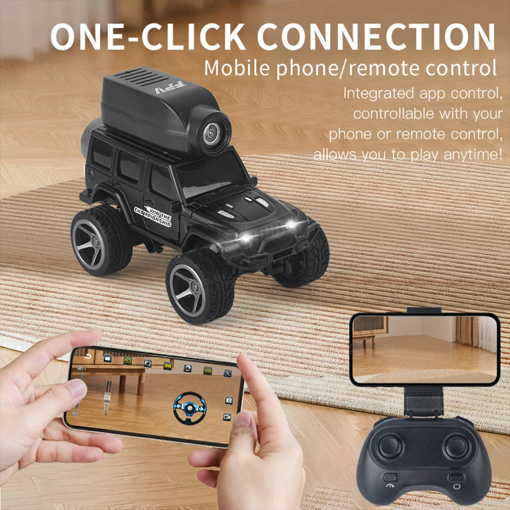 KF32 Mini RC Car High Speed Racing Vehicle With 720P FPV Camera 1/64 2.4G Reomte Contorl Car Wifi APP Control Toy Gift For Kids