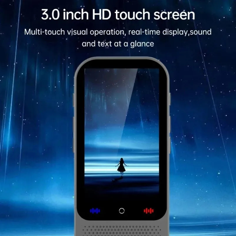 S80 Pro 138 Language Intelligent Translation Machine Intelligent Recording 19 Offline Real-time Chat GPT AI Voice Photo Translat