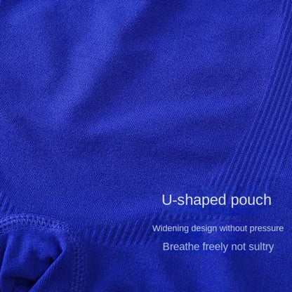 High-quality Seamless Men Pants Comfortable Sexy U Convex Breathable Underpant Solid Color Lingerie Boxer Shorts Man Underwear