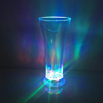 Flash Light Up Cups Sensor Shorts Glasses Fun Cup LED Drinking Blinking Barware for Bar Night Club Birthday Christmas Party