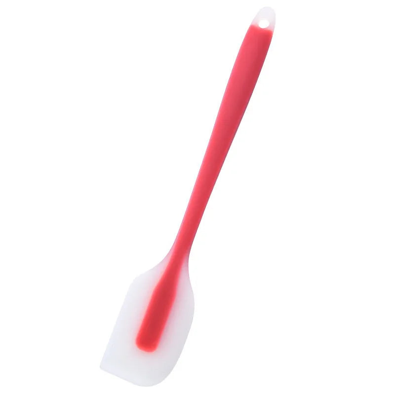 7Pc Silicone Spatula Cream Butter Cooking Baking Spatula Heat-resistant Silicone Spatula Transparent Kitchen Baking Tools