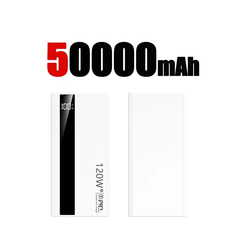 Lenovo 1000000mAh Large Capacity 120W Fast Charging Digital Display Outdoor Power Supply 2026 for Huawei iPhone