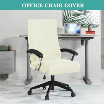 Stretch Spandex Office  Chair Covers Anti-dirty Computer Seat Chair Cover Removable Slipcovers