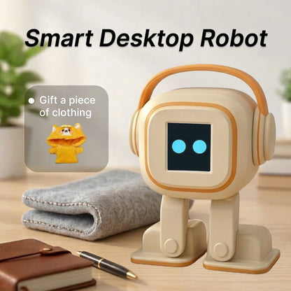 New AI Robot | Smart Chatbot,Voice Interaction, Emotional Companion, Singing & Dancing Desktop Toy Gift