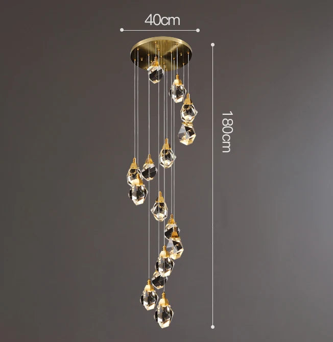 Nordic Home Decor Chandeliers for Dining Room Lustre Pendant Lights Hanging Lamps for Ceiling Light Fixture Indoor Lighting