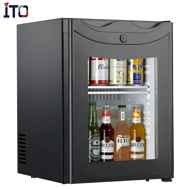 XZ 40L mini fridge home hotel cabinet single door mini bar refrigerator for hotel