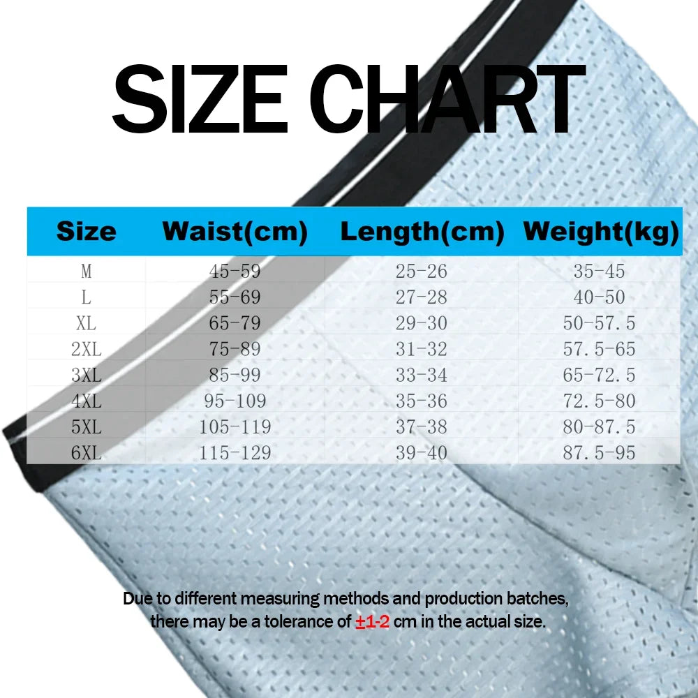 Men Panties Male Underpants Man Shorts Boxers Underwear Slip Homme Calzoncillos Bamboo Hole U Convex Pouch Large Size M-6XL New