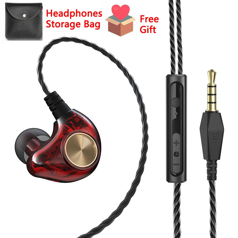 Extra Bass Headphones wired Earphone 3.5mm Earphones With Microphone Noodles Style наушники Sport Headset for Samsung