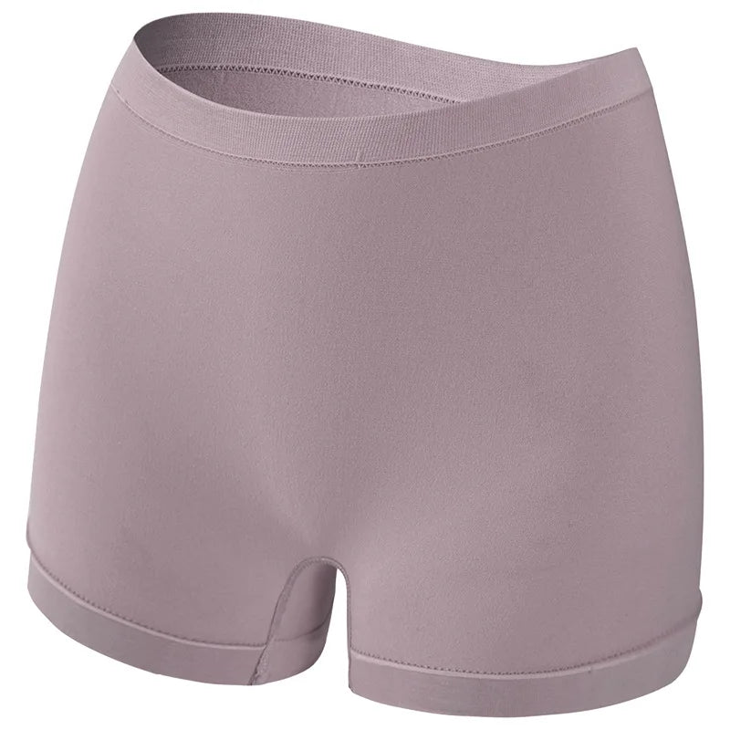 Womens Seamless Underwear Safety Pants 2-in-1 No Wedgie Boyshorts for Women Yoga Pant Shorts Boxers Boy Shorts Panties Underpant