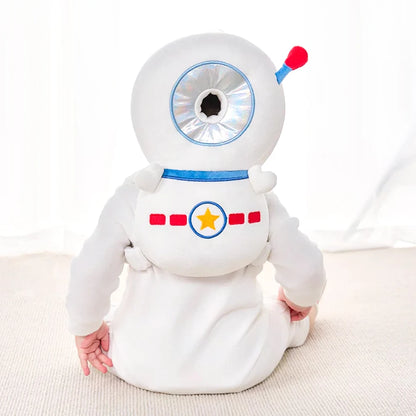 1pc Baby Head Protector Pillow - Protective Backpack, Anti-Fall Head Pillow, Adjustable Baby Head Protection Pad, Comfortable, Cute Cartoon Design, Suitable for Baby Walking and Crawling