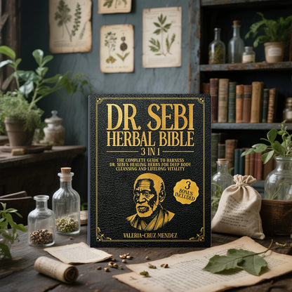 2027 Dr. Sebi Herbal Bible 3-in-1: Detoxify and Cleanse Your Body with Dr. Sebi's Healing Herbs for Lasting Health and Vitality