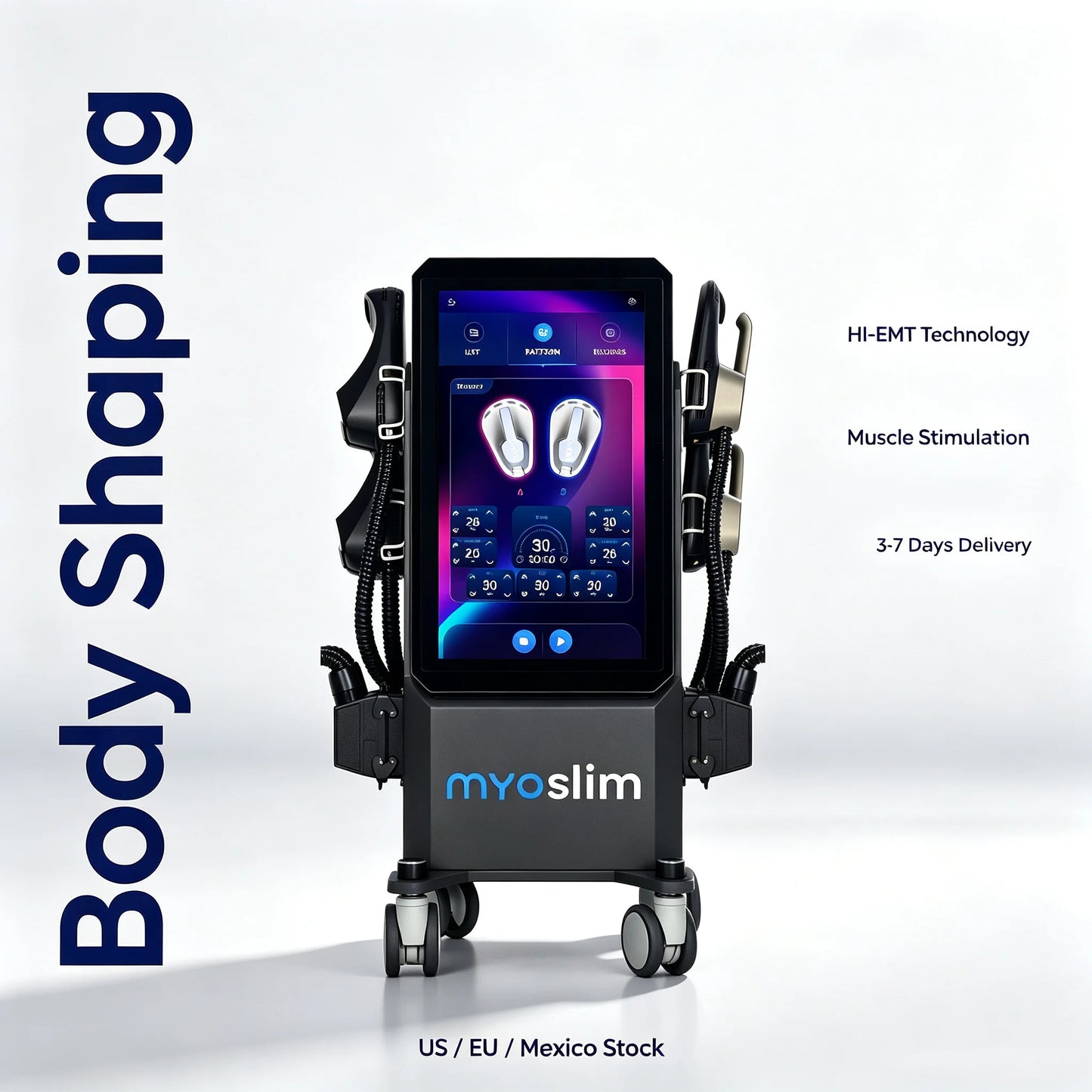 Pelvic Muscle Stimulator MYOslim EMSZERO Ultra 6500W High Power NEO Nova Sculpt Machine EMS HI-EMT RF Butt Shaping Salon Unit