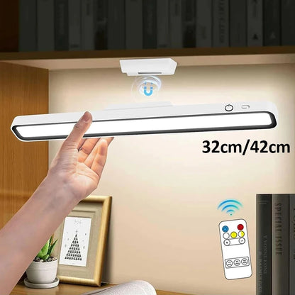 USB Rechargeable Light LED Desk Lamp Stepless Dimming Hanging Magnetic Bedroom Night Lights Reading Table Lamps Cabinet Wardrobe