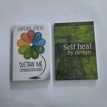 Sustain Me & Self Heal By Design Barbara O'Neill Books Natural Remedies Health Care Handbook Self‑Help English Reading Book