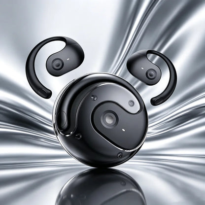 OWS EarHook Wireless Headphones Bone Conduction Headphones Noise Canceling Headset Touch Control Sports Earbuds