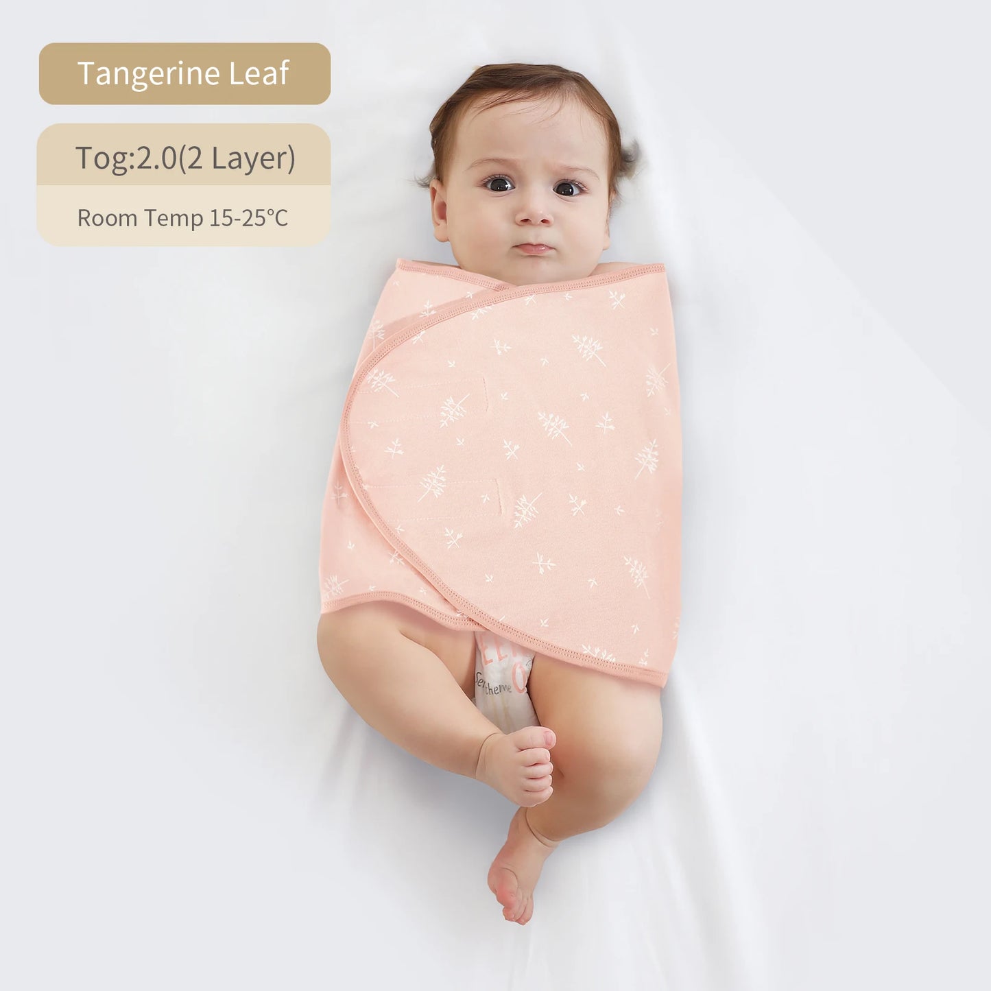 Bilayer Baby Wrap Blanket Newborn Baby Swaddle Tie Anti Startle Jump Blanket Summer Thin Cotton Soft Diaper Changing Blanket