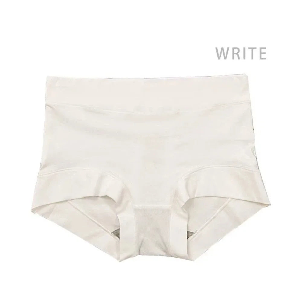 2026 Seamless Boxer Briefs Full Coverage Stretch Boyshort Panties Cotton Comfortable Women Underwear Daily Wear