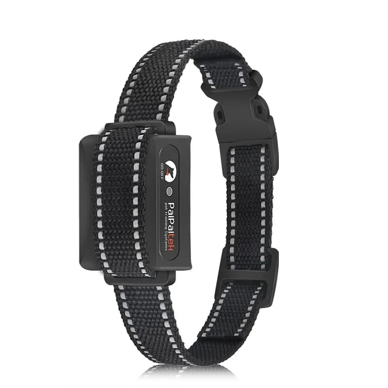 1000M Electric Dog Training Collar For 1/2/3 Dog Stop Bark Collar 2 IN1 Reflective Nylon Collar IPX7 Rechargeable Pet Device