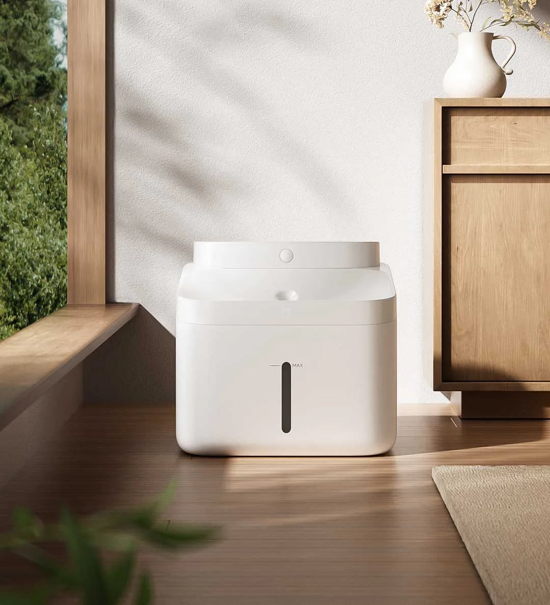 New MiIJIA Smart Pet Drinking Fountain 2 3L Capacity Wireless Water Pump Automatic Sensing Cats and Dogs Long Battery Life