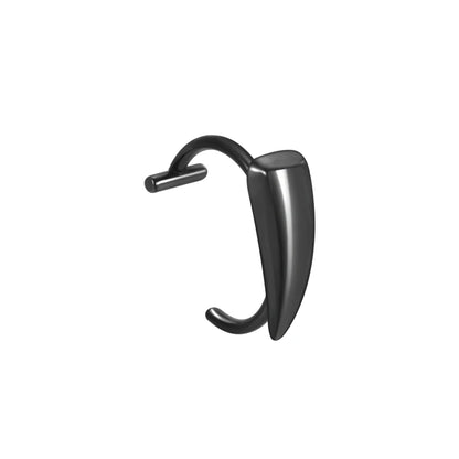 1PC Stainless Steel Fake Nose Ring Hoop Septum Rings Non-Pierced C Clip Lip Ring Earring Fake Nose Piercings Women Body Jewelry
