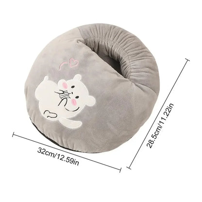 USB Foot Warmer Foot Heater Thermal Heater for Soft Plush Warm Foot Cover Electric Heating Feet Warmer for Home Bedroom