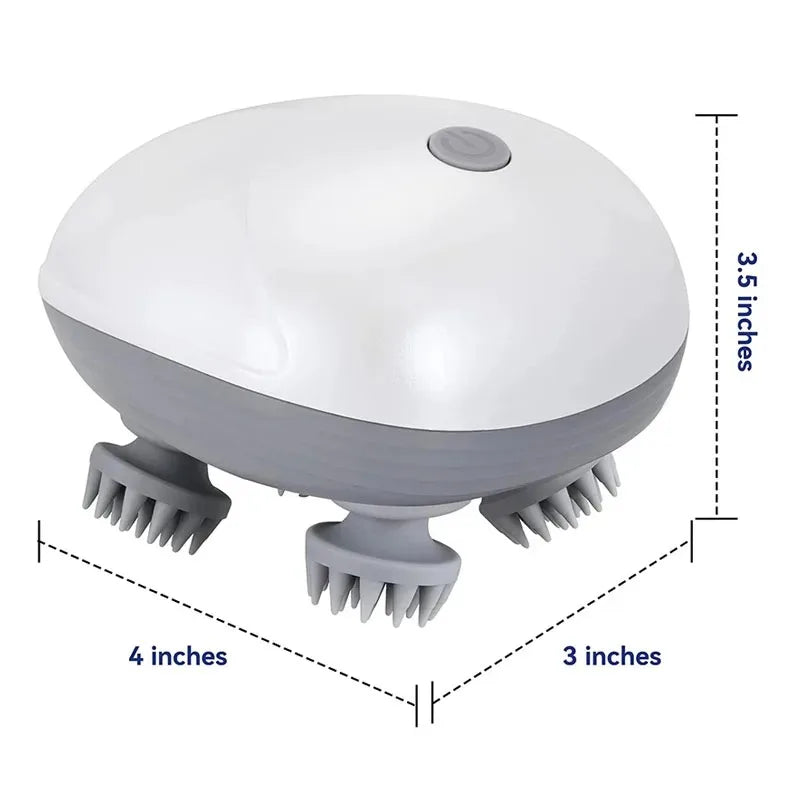 Electric Cat Massager Body Shoulder Leg Arm Neck Deep Tissue Head Scalp Dog Massage Kneading Relaxing Head Vibrating Device