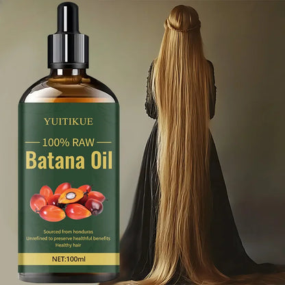YUITIKUE Raw Batana Oil Unrefined Natural Nourishing Strengthening Scalp Care For Healthy Hair Daily