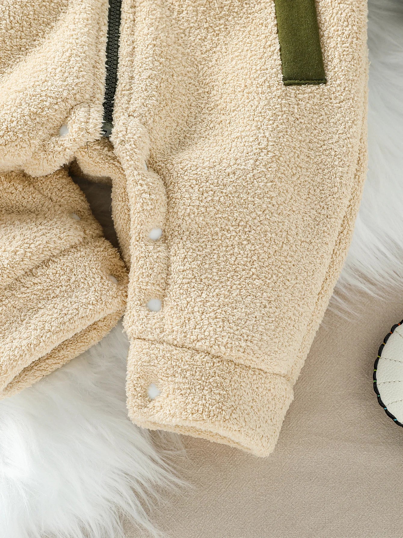 Cute Newborn Baby Romper Winter Thicken Fleece Warm Clothes Infant Hooded Bear Ear Onesie Toddler Boy Girl Jumpsuits For 0-24M