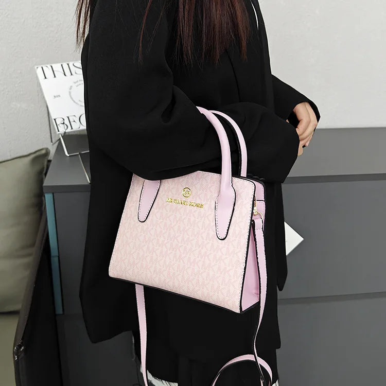New Michael Kors Women's Fashion Casual Cross Shoulder Bag MK Handbag Business Travel Bag Multi Functional Letter Bag