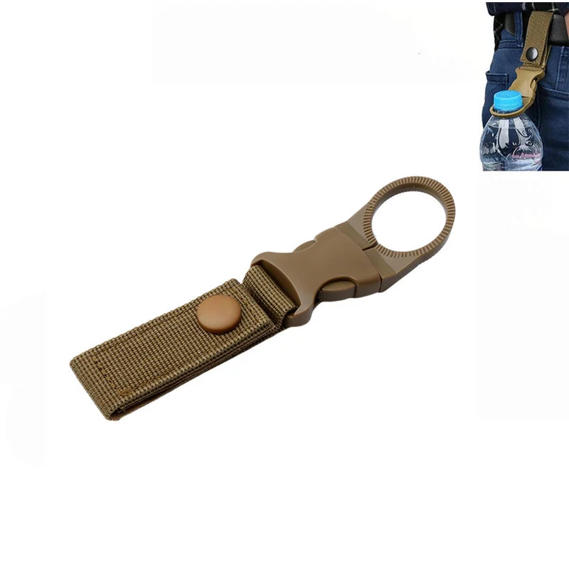Molle Water Bottle Pouch Bag Portable Military Outdoor Travel Hiking Water Bottle Holder Kettle Carrier Bag