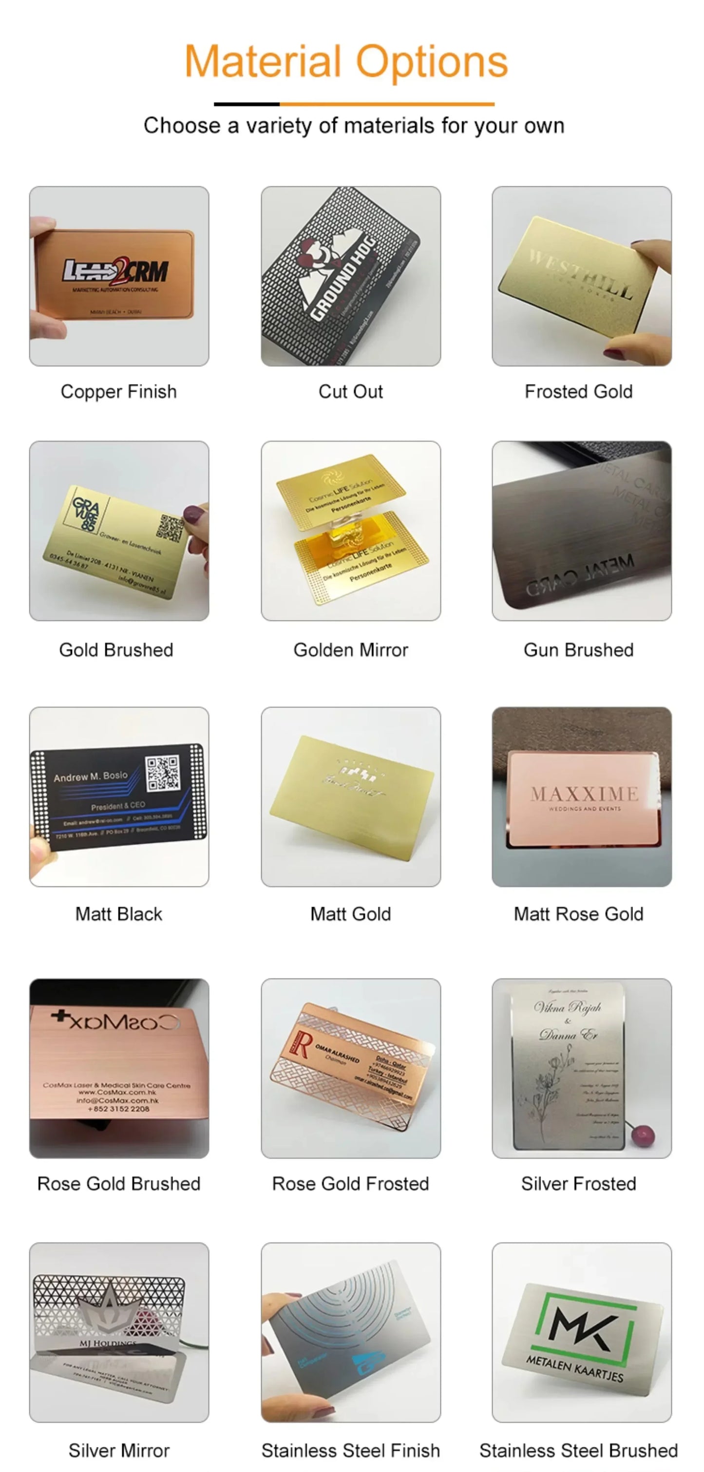 Stainless Steel NFC Metal Card Custom NFC Metal ID Card Blank Black NFC Metal Aluminum Business Member Cards With Chip
