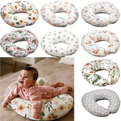Detachable Infant Support Cushion Breathable Nursing Pillow Cover Baby Sitting Helper for Home Travel Fit 0-12 Months Infants