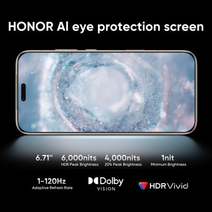 HONOR Magic8 Pro Global Version 5G Smartphone Magic 8 Pro Snapdragon 8 Elite Gen 5 6.71'' 120Hz OLED Display 100W Fast Charge