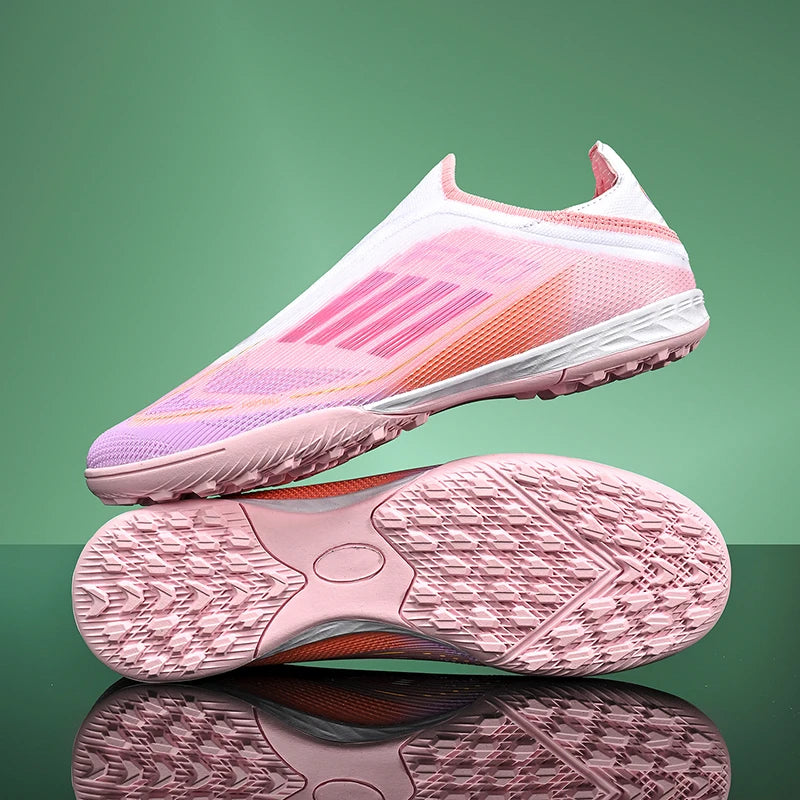 New Men Football Boots Outdoor Sport Breathable Non Slip Long Spikes Training Soccer Shoes Match Boys Cleats Adult Comfortable