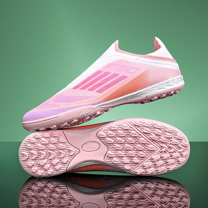 New Men Football Boots Outdoor Sport Breathable Non Slip Long Spikes Training Soccer Shoes Match Boys Cleats Adult Comfortable