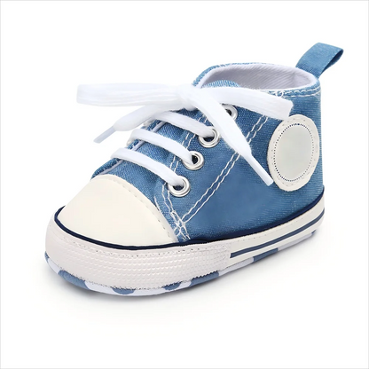 0-18M Baby Canvas Shoes Men and Women Multicolour Classic Baby Casual Shoes Anti-slip Soft Sole First Pair Toddler Infant Shoes