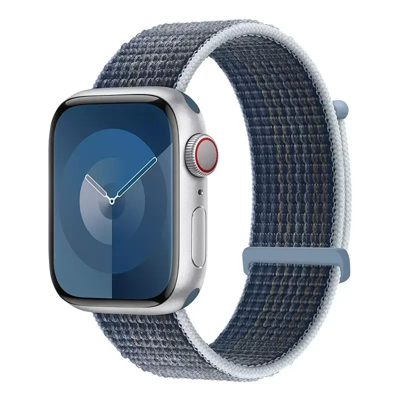 Nylon Loop Strap For Apple Watch 11 10 9 8 7 46mm 45mm 42mm 41mm Ultra 3 2 49mm Braided Bracelet iWatch 6 5 4 SE3 44mm 40mm Belt