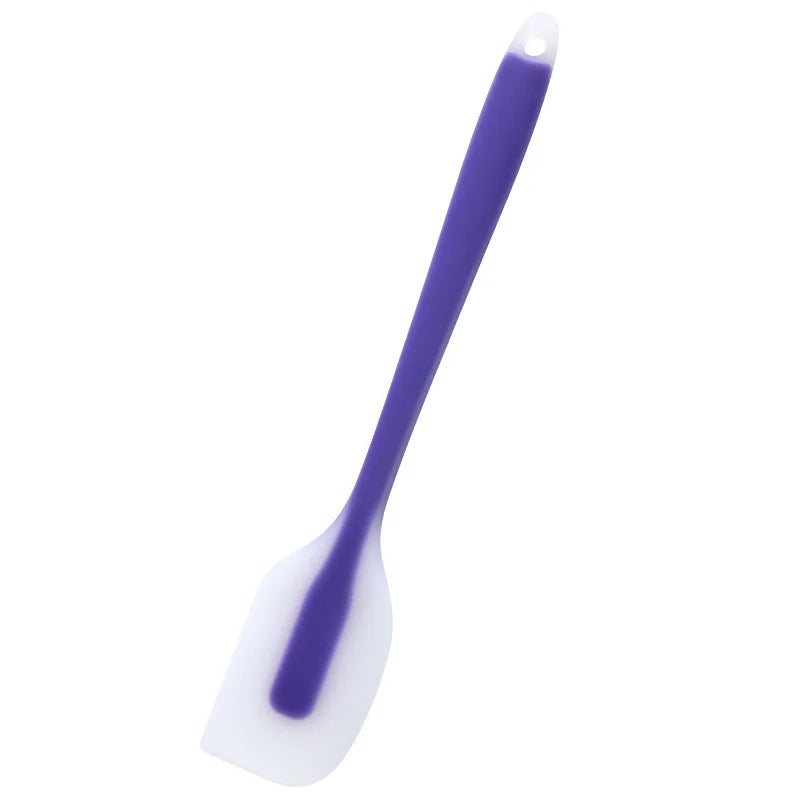 7Pc Silicone Spatula Cream Butter Cooking Baking Spatula Heat-resistant Silicone Spatula Transparent Kitchen Baking Tools