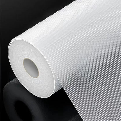 Water Drop Pattern Kitchen Cabinet Liner Eva Waterproof Refrigerator Mat Placemat Non-Sticky Easy to Clean Drawer Liner Moisture-Proof and Mildew-Proof