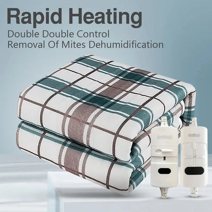 Electric Blanket Heated Mattress 220V/110V Thicker Heater Heated Blanket Electric Heating Blanket Winter Body Warmer EU/US Plug