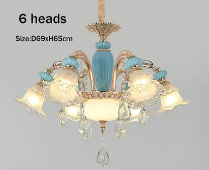 Dining Room Chandelier Light Modern Lighting Bedroom Crystal Lamp Living Lights Nordic Decoration Lamps Home